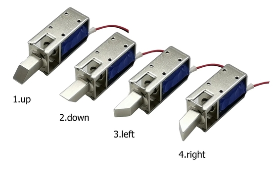U1054-1D-B भंडारण कैबिनेट के लिए सोलेनोइड डोर लॉक 10mm स्ट्रोक B इन्सुलेशन क्लास इलेक्ट्रोप्लेटिंग