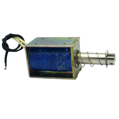 U1668 मिनी फ्रेम सोलेनोइड डीसी 20 मिमी स्ट्रोक 45N डीसी 12v 24v पुश सोलेनोइड
