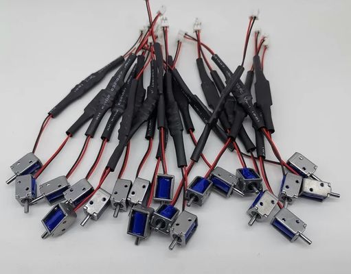 OEM/ODM स्वीकार्य डीसी पावर सोलेनोइड 0415-2 5V 6V 12V 24V 3mm स्ट्रोक मिनी पुश पुल इलेक्ट्रोमैग्नेट