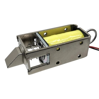 U1054-1g 5V 12V 24V DC सामान्य रूप से बंद मिनी ओपन फ्रेम पुश पुल सोलेनोइड कैबिनेट लॉक