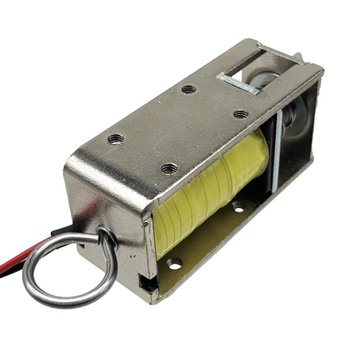 U1054-1g 5V 12V 24V DC सामान्य रूप से बंद मिनी ओपन फ्रेम पुश पुल सोलेनोइड कैबिनेट लॉक